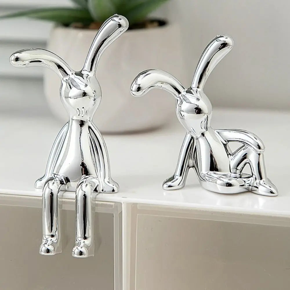 1pc Long Eared Rabbit Decor