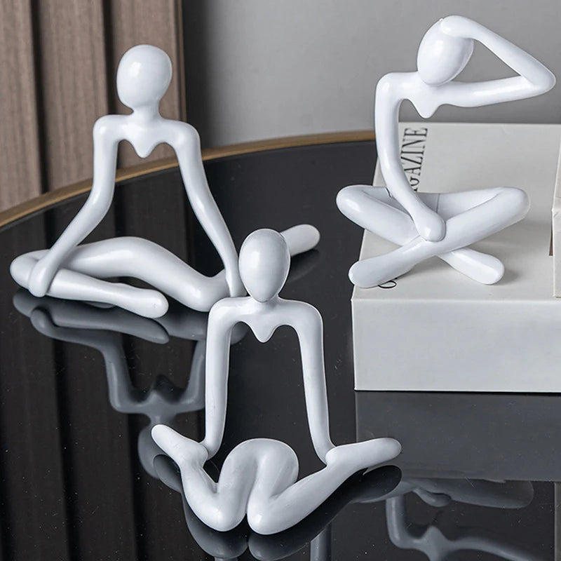 1pc Abstract Thinker Statues