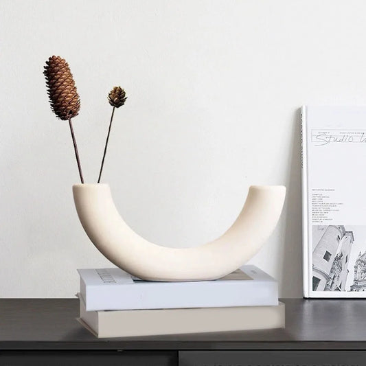 1pcs Crescent Moon Vase