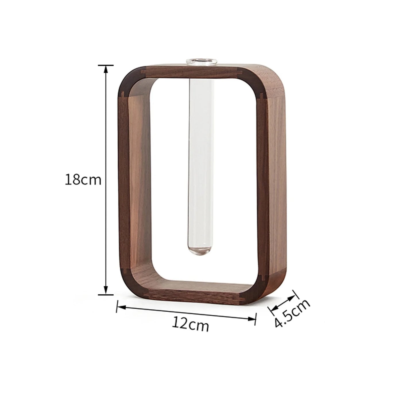 Rectangle Wood Retro Plant