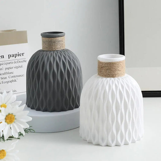 Rope Flower Vase