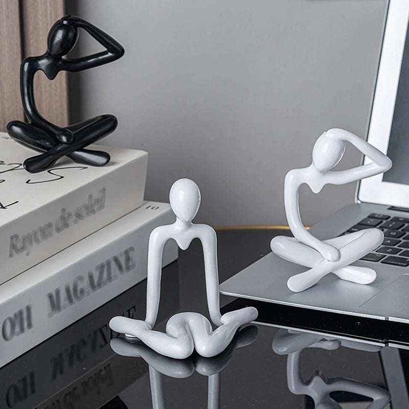 1pc Abstract Thinker Statues
