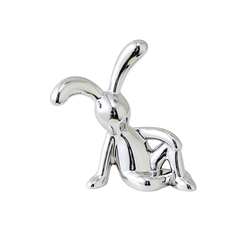1pc Long Eared Rabbit Decor