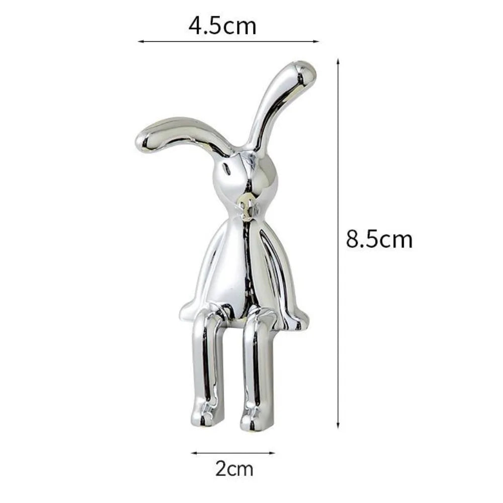 1pc Long Eared Rabbit Decor
