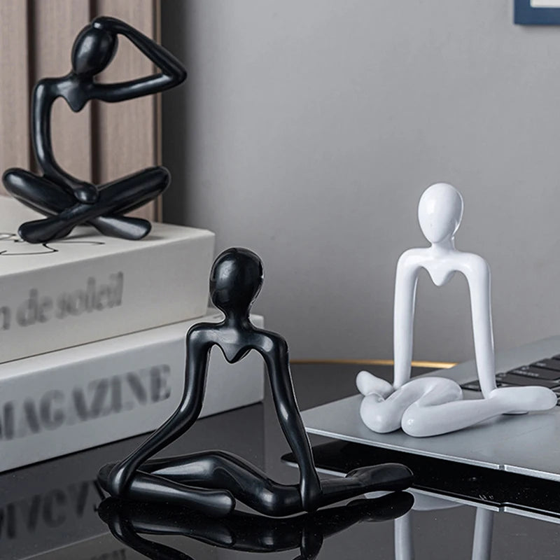 1pc Abstract Thinker Statues