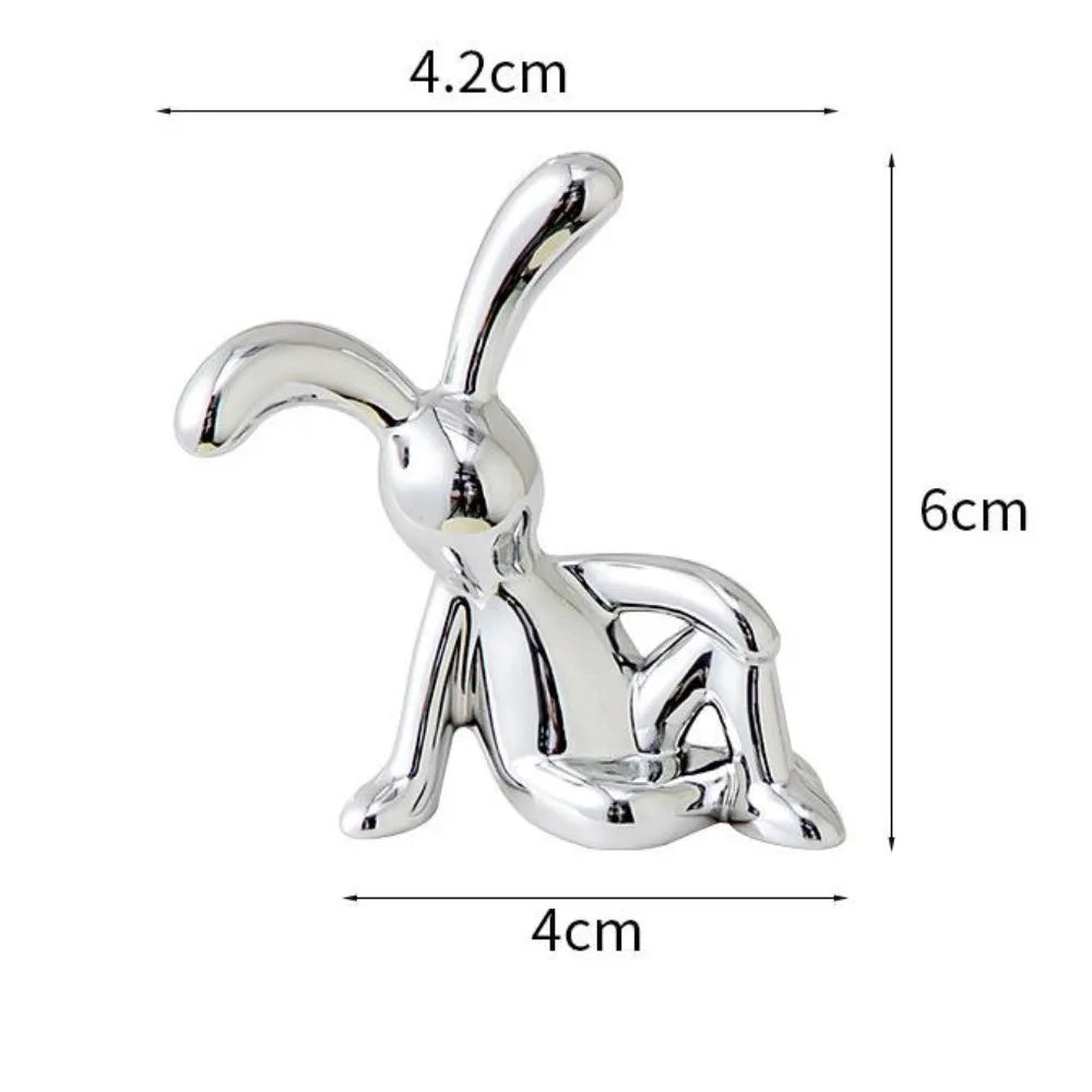 1pc Long Eared Rabbit Decor